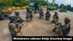 Pripadnici jedinica srpske i kineske vojske na prvoj zajedničkoj obuci