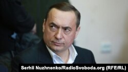 Микола Мартиненко у залі суду в Києві, 21 квітня 2017 року