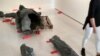 Ostaci spomenika narodnom heroju Stjepanu Filipoviću na izložbi u galeriji Nova