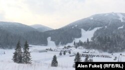 Planina Bjelašnica, ilustracija. 