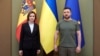 Maia Sandu i Volodimir Zelenski, Kijev, Ukrajina, 27. juna 2022.