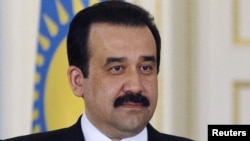 Outgoing Kazakh Prime Minister Karim Masimov
