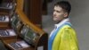Надія Савченко під час засідання Верховної Ради. Київ, 31 травня 2016 року