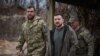 Украинският президент Володимир Зеленски беше на посещение на фронта в Донецк по време на разговорите между Киев и Вашингтон в Саудитска Арабия, 22 март 2025 г.