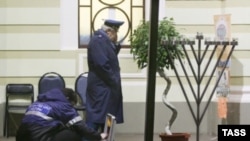 Pogrom in Hasid Synagoge in Moscow