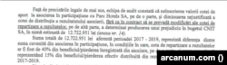 Extras din Raportul Curții de Conturi.