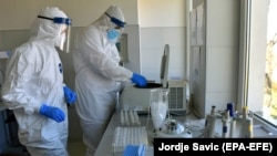 Laboratorisjka obrada uzoraka testiranih na korona virus 