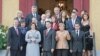 Саммит стран "большой восьмерки" в 2007 году: Владимир Путин принял в нем участие вместе с супругой