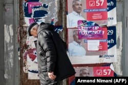 Jakšić: 'Ne mogu da verujem da je čitav državni mehanizam uperen bio prethodnih dana da se ta šetnja spreči' (Fotografija iz Mitrovice)