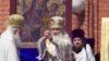 Патриарху Кириллу - точнее, Владимиру Гундяеву - была присуждена премия "Серебряная калоша" за самые сомнительные достижения года. Лауреат на награждение не явился.