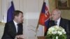Президенты России и Словакии на встрече в Братиславе