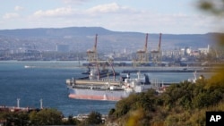 არქივის ფოტო. ტანკერი ნოვოროსიისკის პორტში 