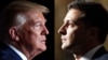 Комбіноване фото: Дональд Трамп і Володимир Зеленський 