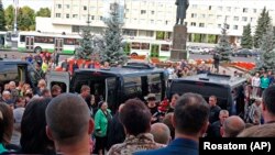 საროვი, 12 აგვისტო, ნიონოკსაში მომხდარი აფეთქების დროს დაღუპული „როსატომის“ ინჟინრების დაკრძალვა