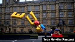 Antibregzit demonstrant u Londonu