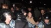 Участники акции в московском районе Бирюлево 13 октября 2013 года
