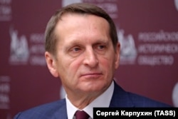 რუსეთის ისტორიული საზოგადოების ხელმძღვანელი სერგეი ნარიშკინი