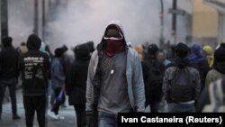 Demonstranti u Kvitu