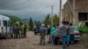 Selo Morskoj na Krimu, akcija pretraživanja kuća krimskih Tatara 2017. 