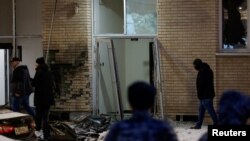 Mjesto eksplozije u kojoj su poginuli Igor Kirillov i još jedan ruski oficir 17. decembra.