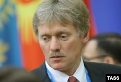 Kremlin spokesman Dmitry Peskov (file photo)