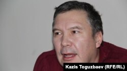 Kazakh civic activist Serikzhan Mambetalin (file photo)