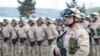 На военной базе в Вазиани состоялась церемония официальных проводов военнослужащих, отправляющихся в Афганистан