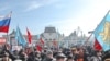 Акция протеста в Приморьев против роста цен, безработицы, повышения тарифов ЖКХ и пошлин на иномарки,1 февраля 2009