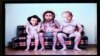 Группа "Синие носы" представила на выставке "Pussy Riot и российская традиция художественного протеста" свой проект "Голая правда" 