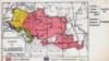 Поштова листівка з зображенням мапи України «Carte de L’Ukraine». 1930-і роки, Бельгія