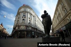 Egzekucija hrvatskih predstavnika i Stjepana Radića bila primljena kao početak kraja Jugoslavije (Foto: Spomenik Stjepanu Radiću u Zagrebu)