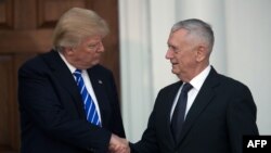 Trump: General Mattis je dobar momak (na fotografiji: Trump i Mattis)