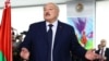 Beloruski autoritarni vladar Aleksandar Lukašenko glasa na predsedničkim izborima u Minsku 26. januara 2025.