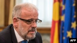 Macedonian parliament speaker Talat Xhaferi (file photo)