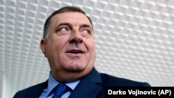 Bosnian Serb leader Milorad Dodik 