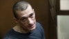 Петр Павленский в зале суда 