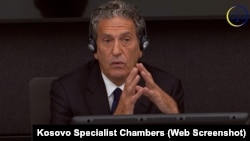 James Rubin gjatë dëshmisë, më 15 shtator 2025.