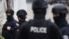 Pripadnici kosovske policije u Severnoj Mitrovici, decembar 2022.