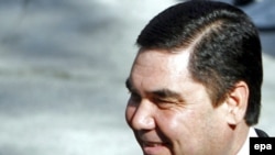 Türkmenistanyň prezidenti Gurbanguly Berdimuhamedow. 