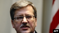 Президент Польщі Броніслав Коморовський