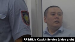 Kazakh journalist Zhanbolat Mamai (file photo)