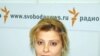 Инна Ходорковская в студии Радио Свобода