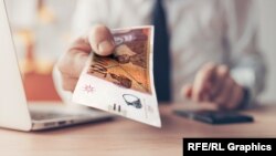 Ilustrativna fotografija novčanice od 1.000 makedonskih denara