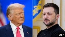 უკრაინის პრეზიდენტი ვოლოდიმირ ზელენსკი და ამერიკის პრეზიდენტი დონალდ ტრამპი