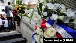 Mesto ubistva Brisa Tatona u Beogradu