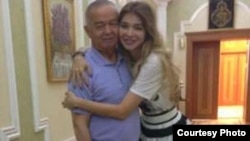 Гульнара Каримова с отцом, ныне покойным первым президентом Узбекистана Исламом Каримовым.
