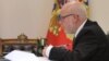Михаил Федотов на встрече с Владимиром Путиным. Ноябрь 2012 года
