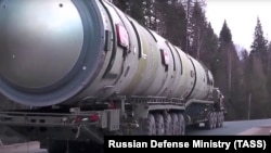 Новая российская ракета Сармат. Июль, 2018