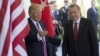 Дональд Трамп (л) і Реджеп Тайїп Ердоган (п) під час зустрічі в Білому домі, Вашингтон, 16 травня 2017 року