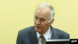 Ratko Mladić u Haškom tribunalu